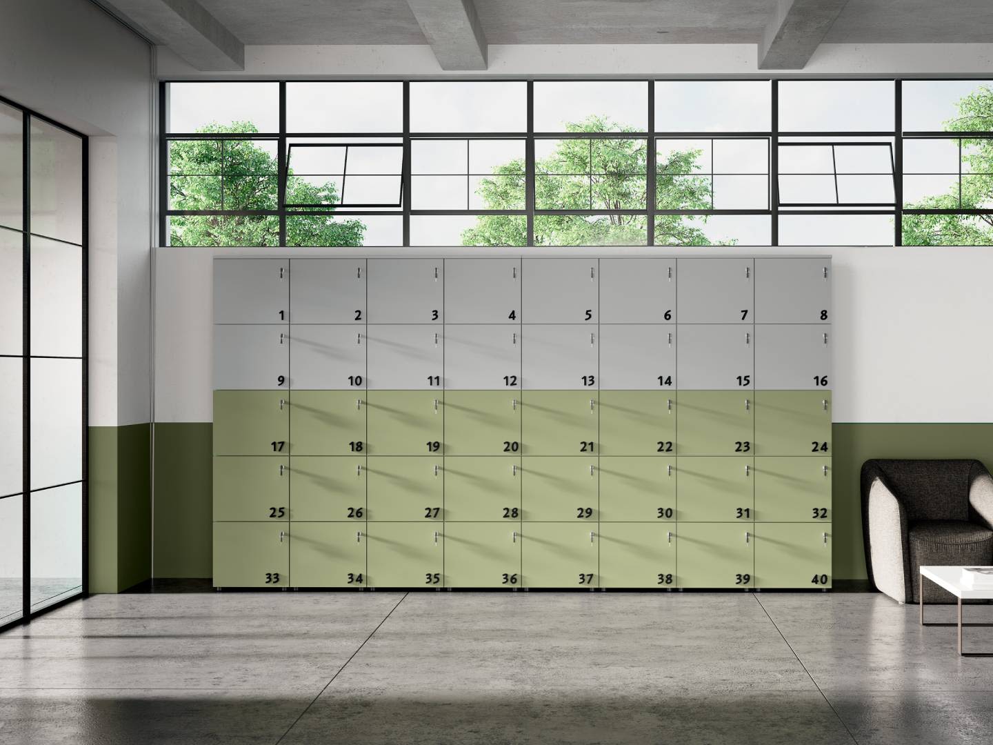 Locker ufficio