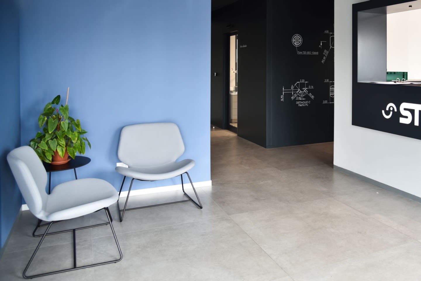 sala accoglienza STU Lualdi
