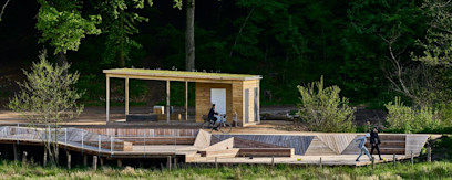Skovterrassen ved Skovløberhuset