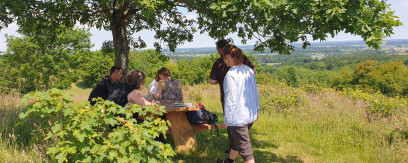 Picnic på Bjerget ved Skamlingsbanken