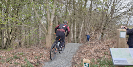 MTB spor Hylkedalen