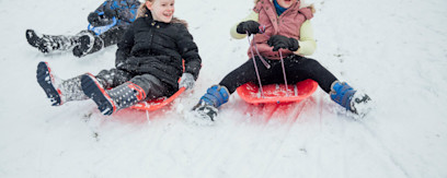 Kælkebakken ved Skamling