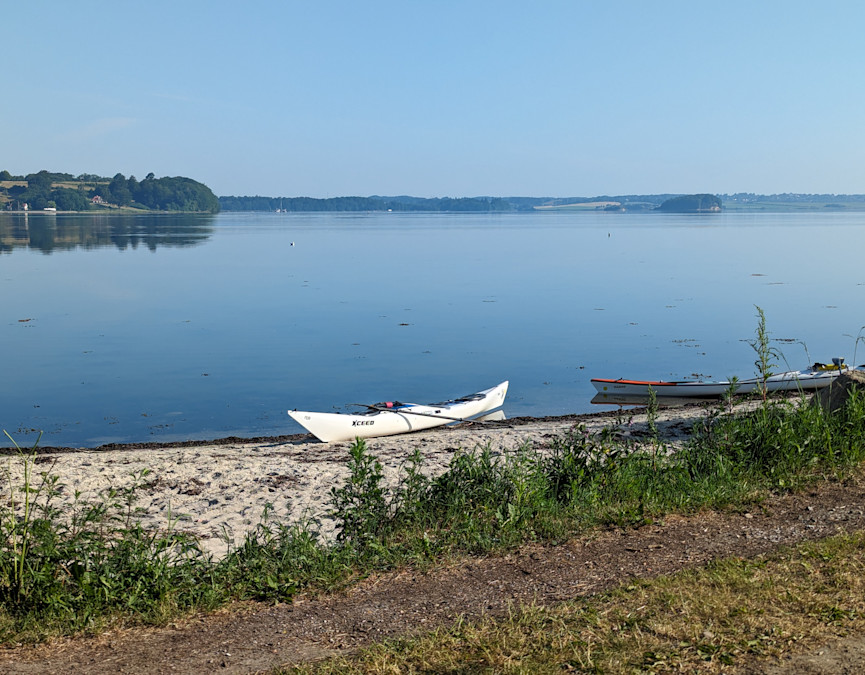 Gå i land ved Agtrup Vig