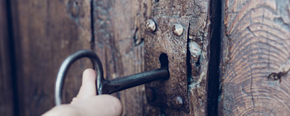 Der skal en nøgle til at låse op