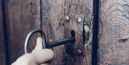 Der skal en nøgle til at låse op