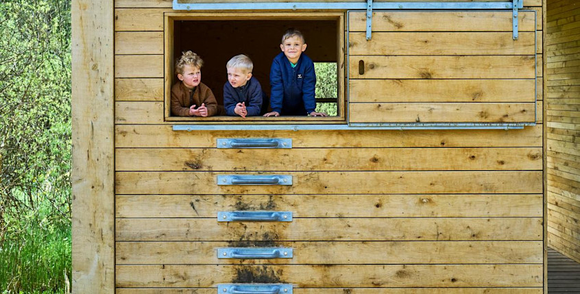 Supershelter ved Dybvadbro