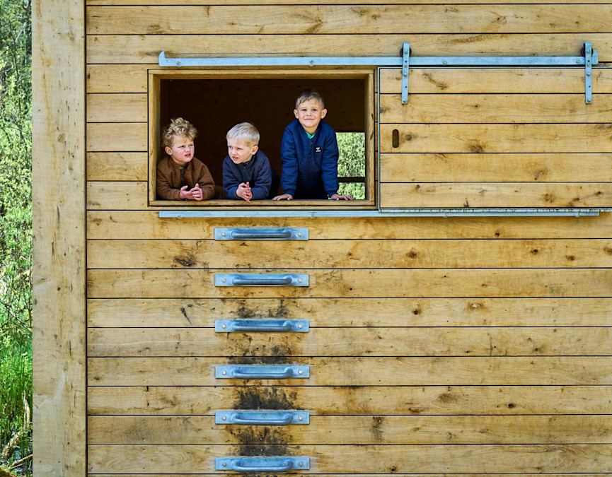 Supershelter ved Dybvadbro