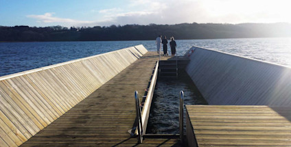 Badebroen Strandhuse