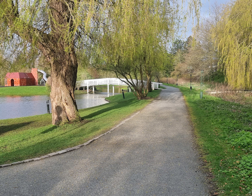 Blå Kløversti i Legeparken