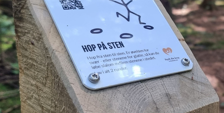 Bevægelsesrute Harte Skov
