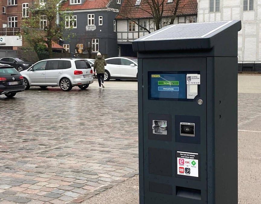P-automat i Borchs Gård i Kolding