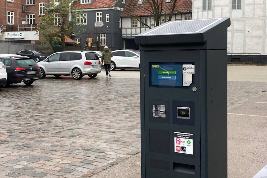 P-automat i Borchs Gård i Kolding