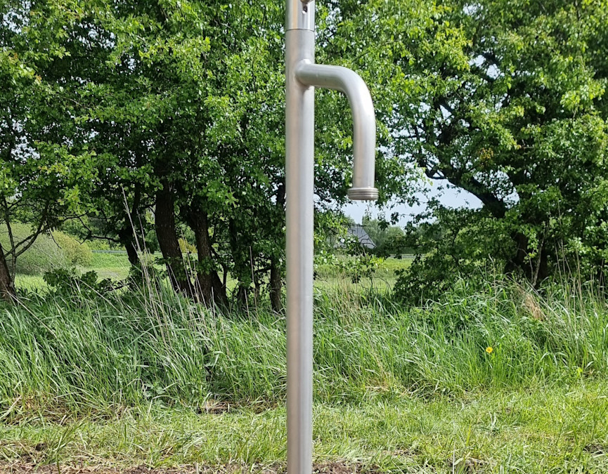 Vandpost Ø. Vamdrup shelterplads