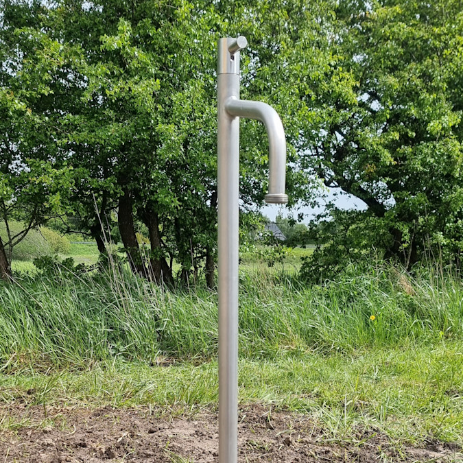 Vandpost Ø. Vamdrup shelterplads