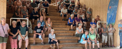 Formidlingstrappe i trailcenter Seest-Hylkedal