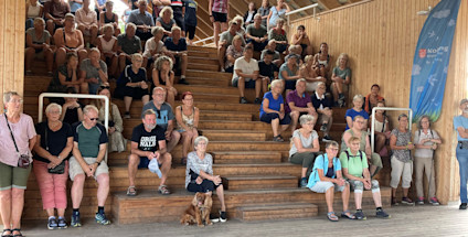 Formidlingstrappe i trailcenter Seest-Hylkedal