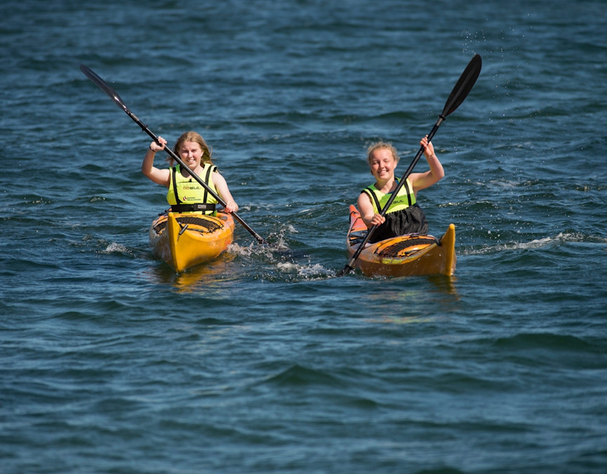 Kajak på Kolding Fjord