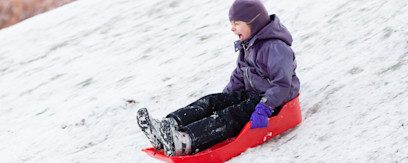 Kælkebakken ved Banansøen