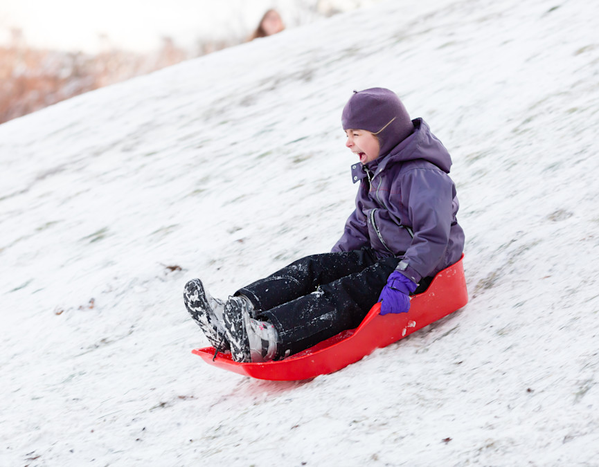 Kælkebakken ved Banansøen