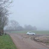 Parkeringsplad nær Bulladen