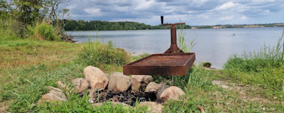 Elvig høj bålplads