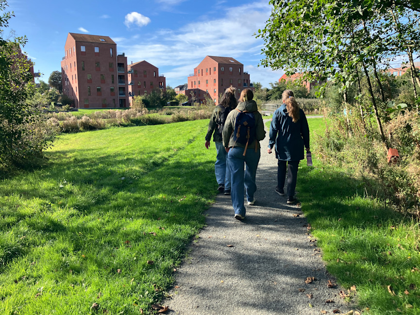 Blå Kløversti, Bypark Øst