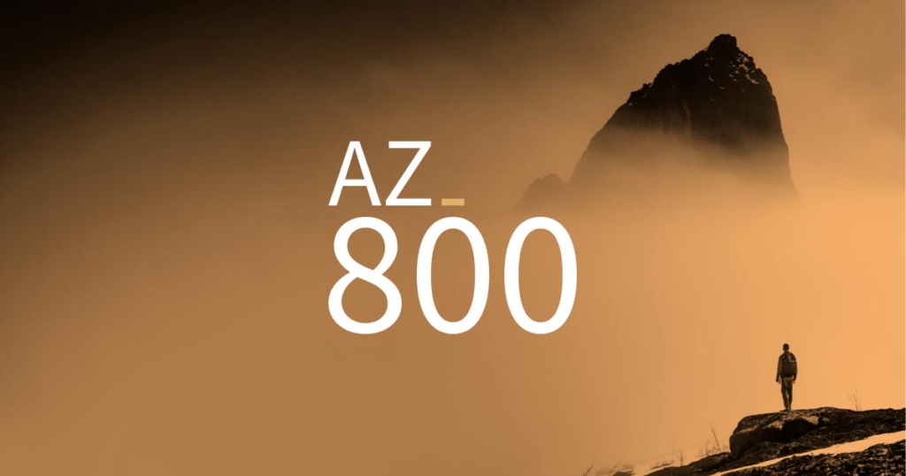 How Difficult is the AZ-800? picture: A