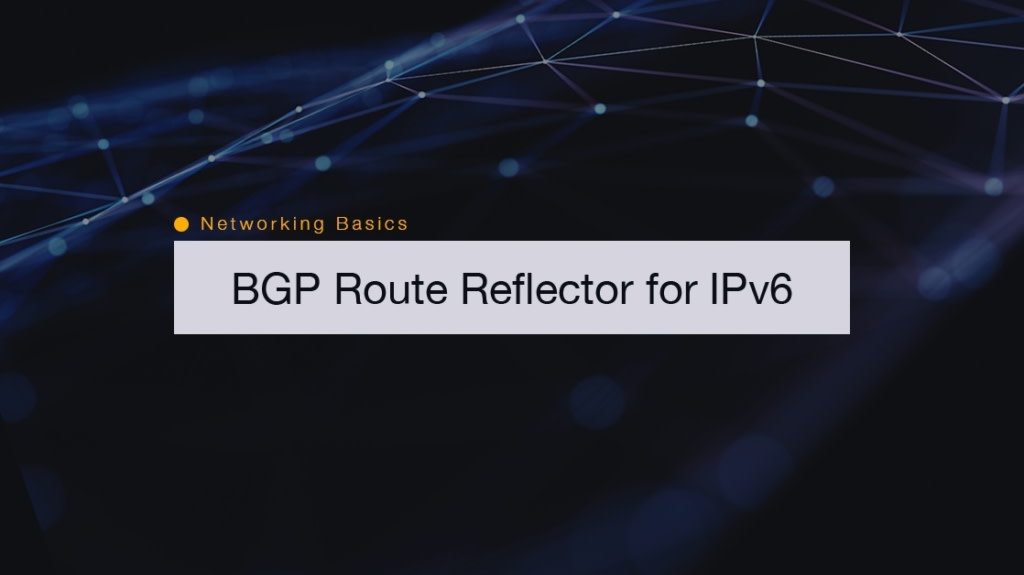 Networking Basics What are BGP Route Reflectors for IPv6