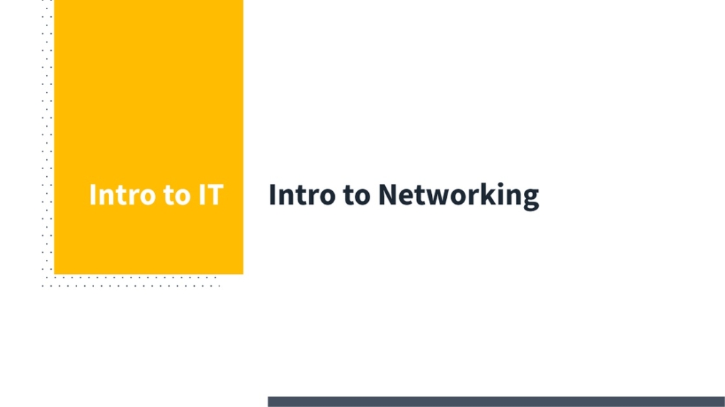 Intro to Networking picture: A
