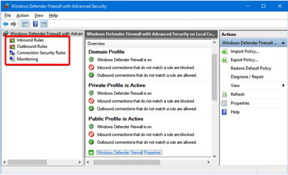 Step 5_Block the Port with Windows Defender Firewall Step 5_Block the Port with Windows Defender Firewall