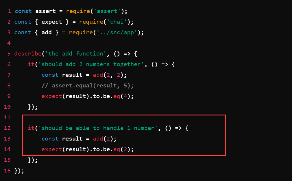 Node.js Unit Testing with Mocha and Chai - Test Different Scenarios