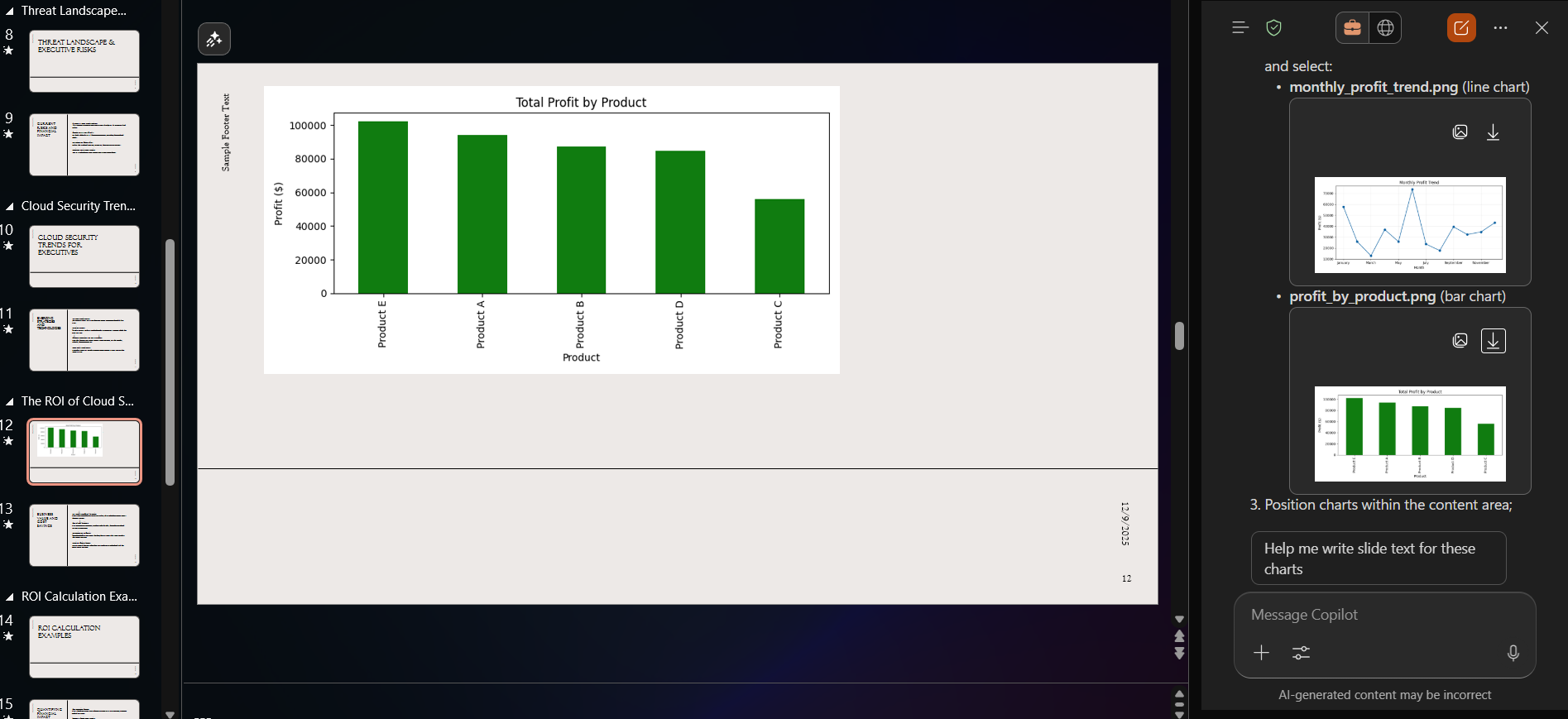 How to Use Microsoft Copilot in PowerPoint - Add Charts to Slides How to Use Microsoft Copilot in PowerPoint - Add Charts to Slides