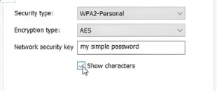 Step 3_View the Security Key WiFI Password