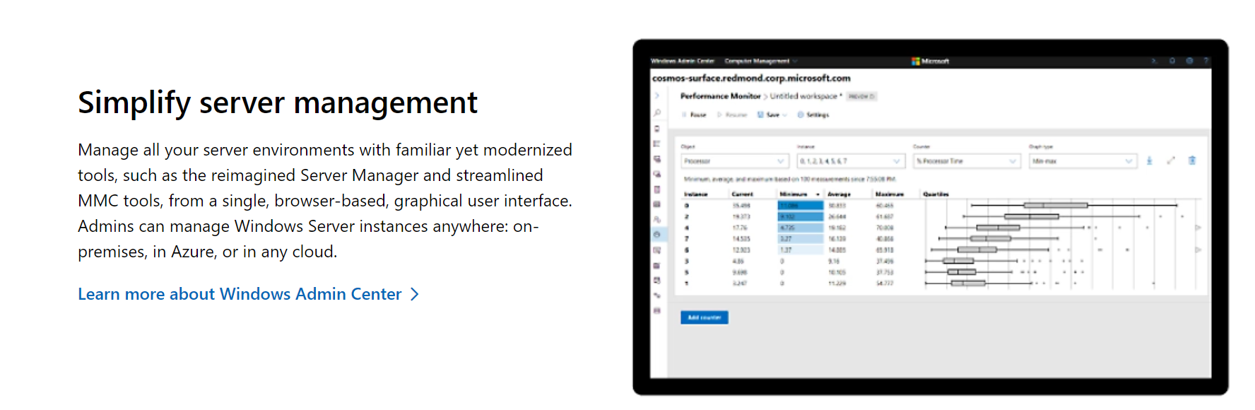 Key Benefits of Windows Admin Center - Modern Server Management