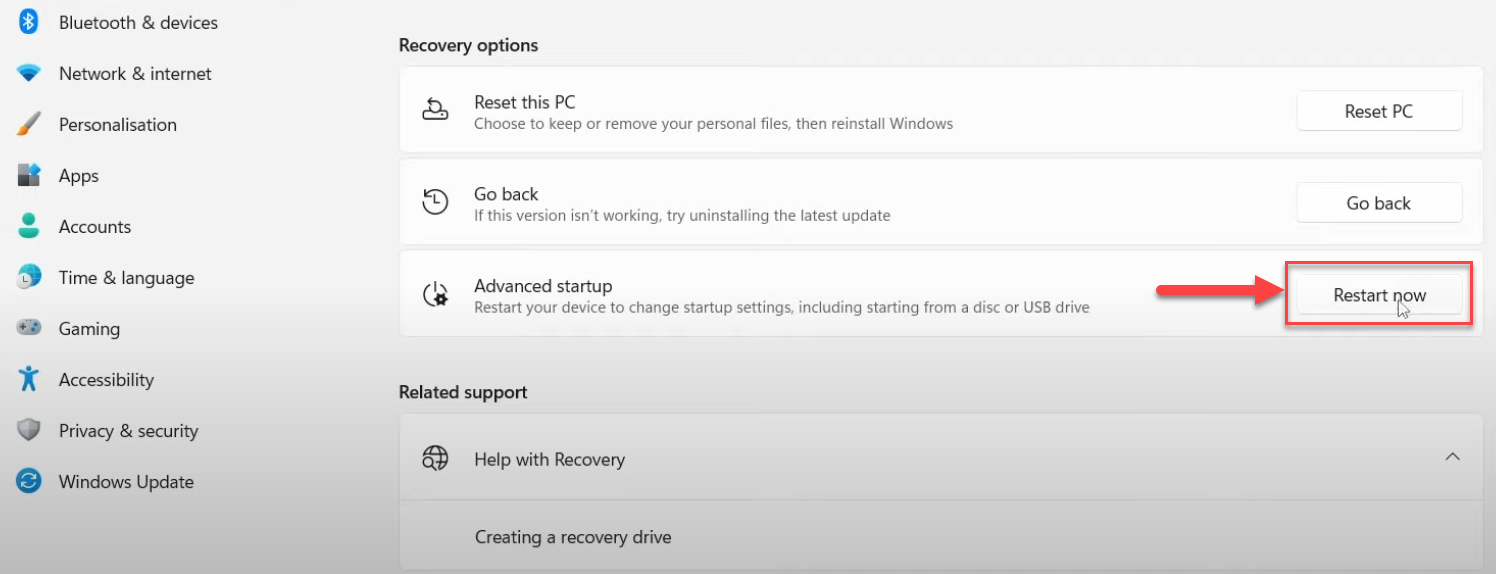 How to Enable Secure Boot in Windows - Step 3