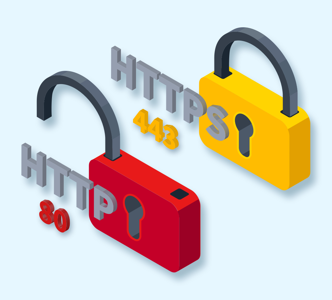 HTTP-80-vs-HTTPS-443 -Diagram