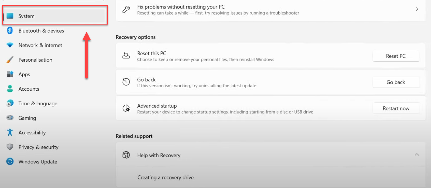 How to Enable Secure Boot in Windows - Step 2