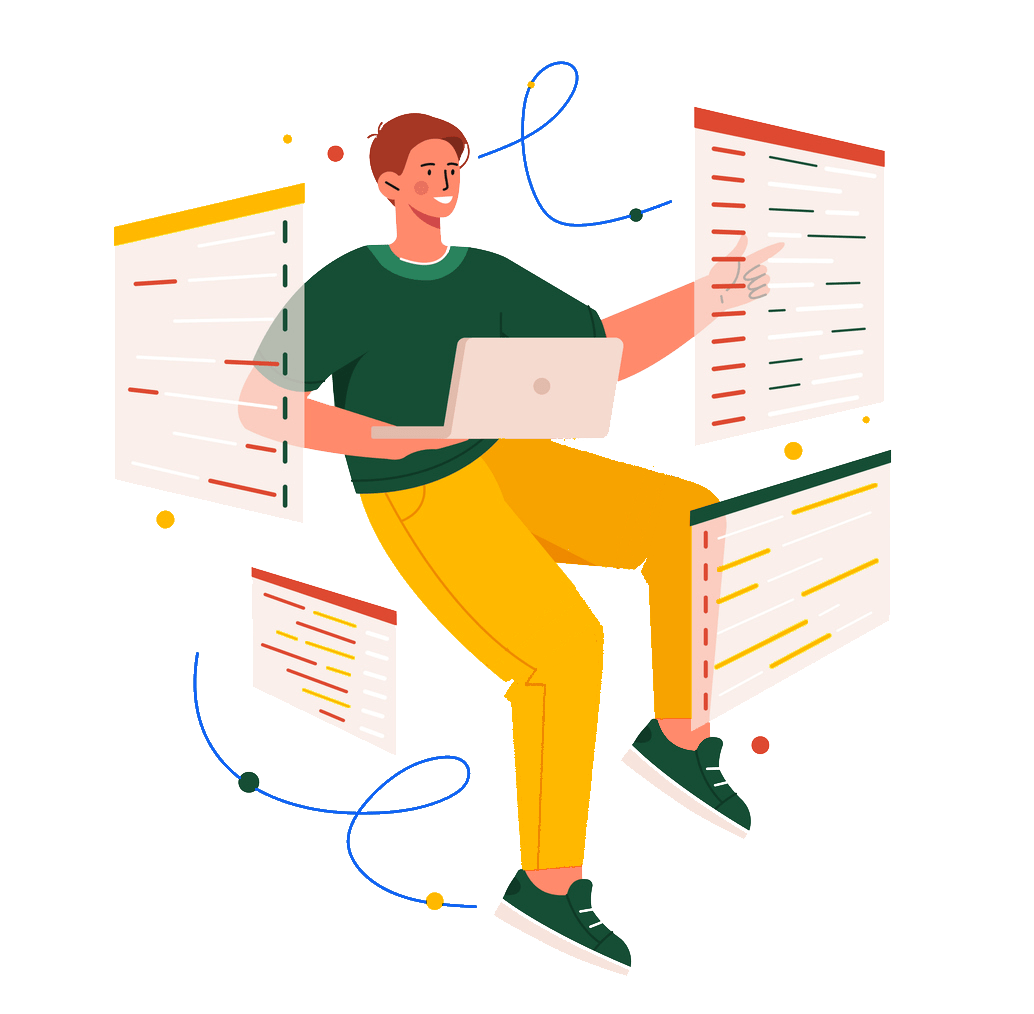 Playlist feature page illustration