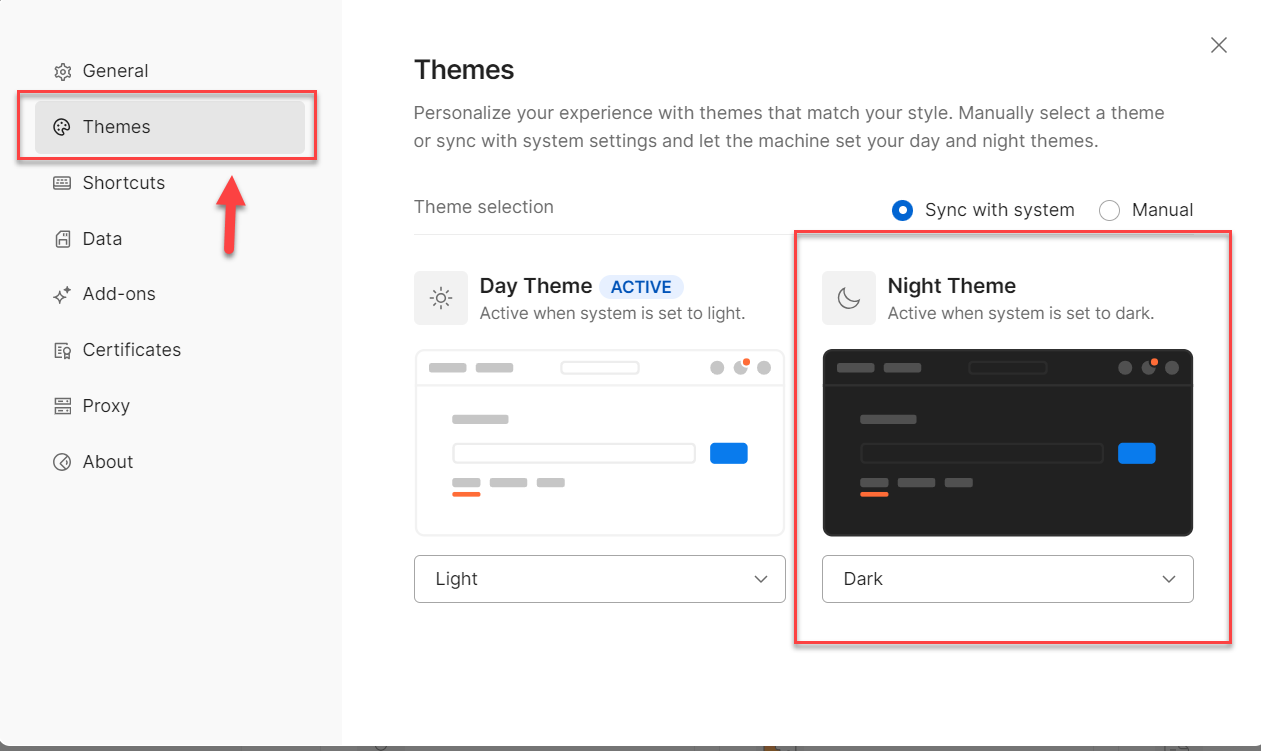 API Testing with Postman - Change the Theme