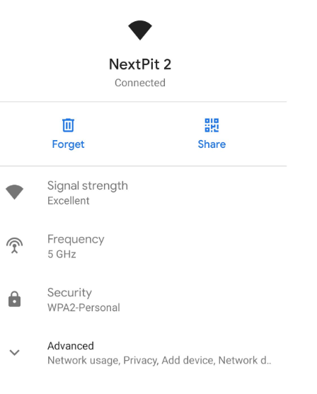 Step 2_Tap on the Connected Wi-Fi Network