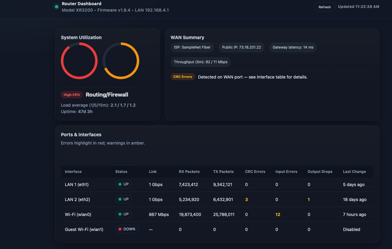 Step 5_Check Device Utilization and Uptime