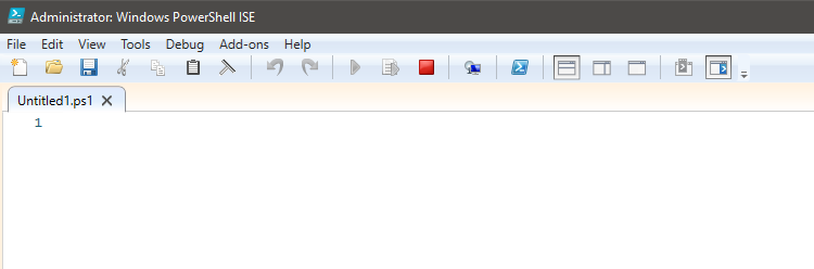 Administrator Windows PowerShell