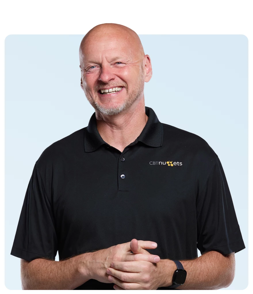 Photo of CBT Nuggets IT trainer Bob Mahler Bob M card