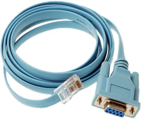 Cisco DB-9 to RJ-45 console cable
