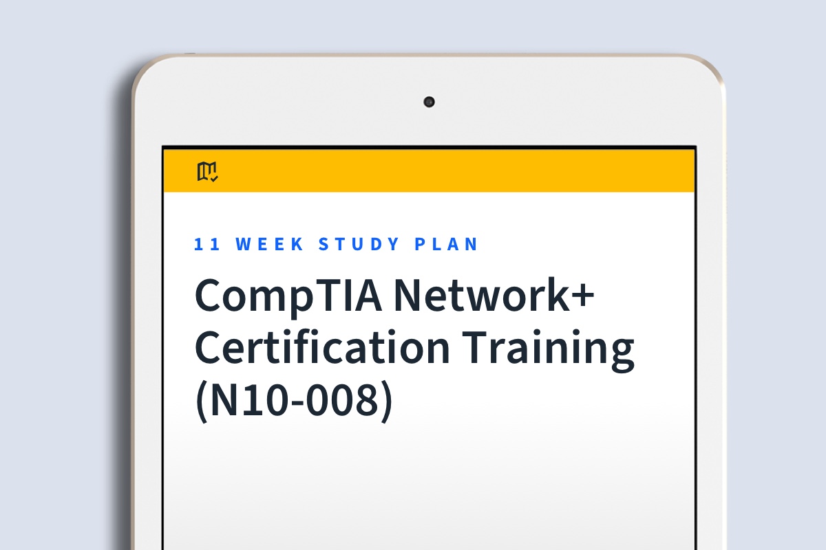 CompTIA Network+ (N10-008) Study Plan Download | CBT Nuggets