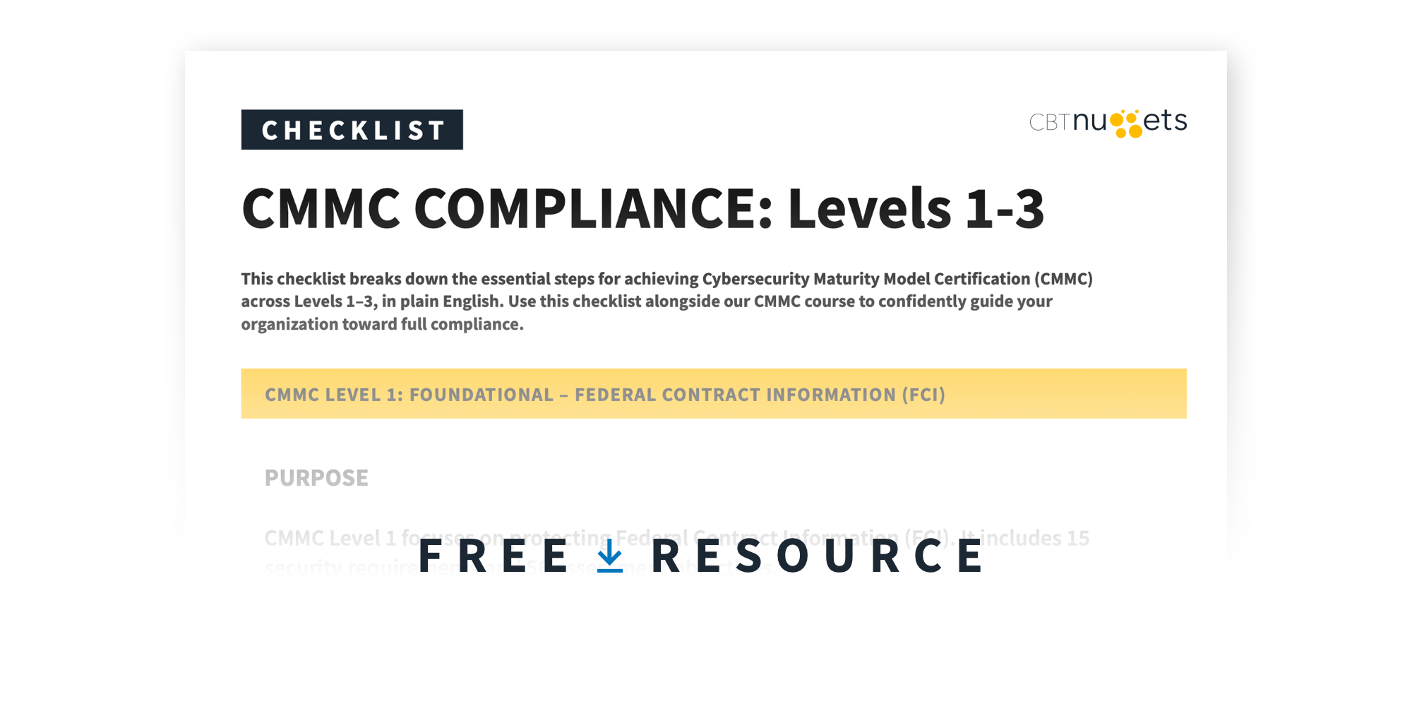 CMMC Checklist OG preview graphic CMMC Checklist OG preview graphic