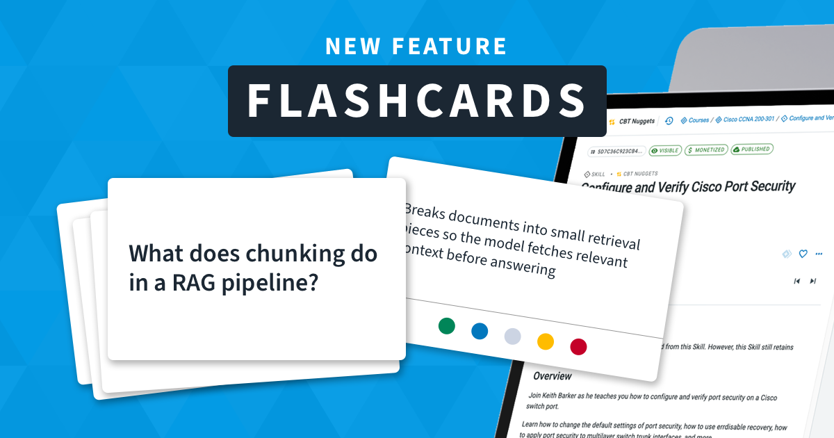 New feature - Flashcards