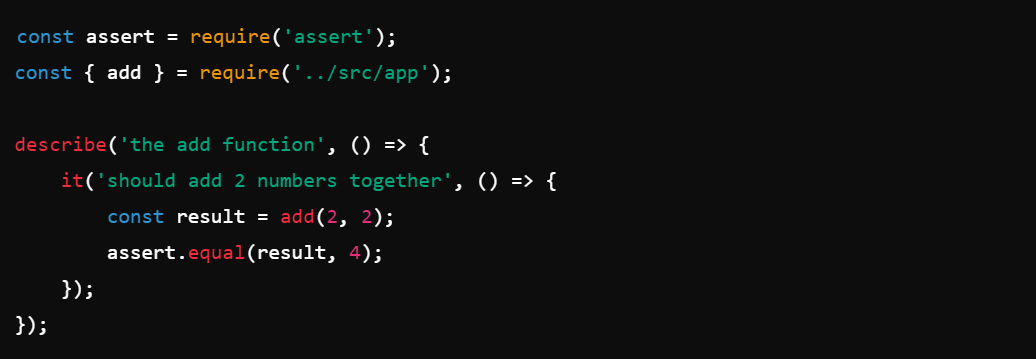 Node.js Unit Testing with Mocha and Chai - Write the Test