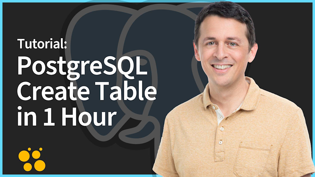 Tutorial: How to Create PostgreSQL Tables with pgAdmin