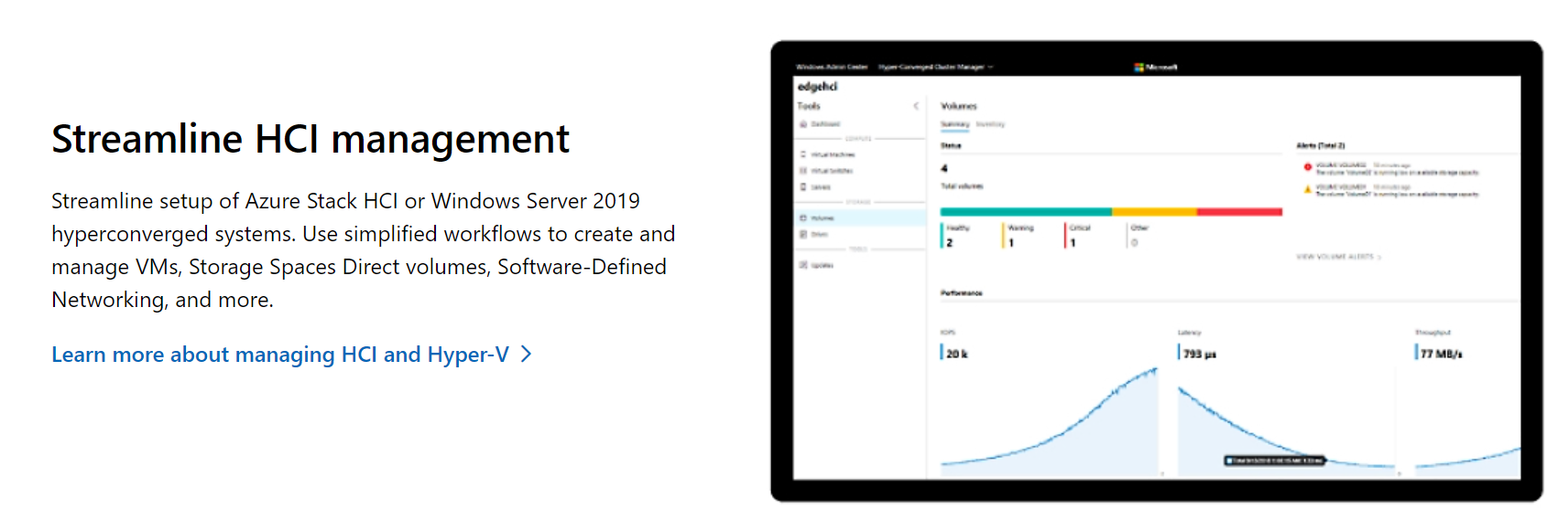 Key Benefits of Windows Admin Center - Streamlined HCI Management